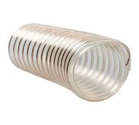 Manguera flexible for conductos de poliuretano PU, for polvo, extracción humos, carpintería, espesor ventilación 0,63 mm, longitud 1 metro (diámetro interior: 200 mm)(Inner diameter: 220mm)