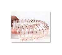 Manguera flexible for conductos de poliuretano PU, manguera for, transparente, 39 pulgadas, diámetro interior 20-600 mm(110 mm/0,93 mm)(260mm/0.93mm)