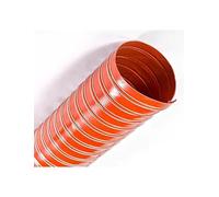 Manguera flexible para conducto de aire, tubo de ventilación resistente a altas temperaturas para sistemas de admisión y frenado del motor