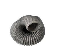 Manguera flexible para conductos de ventilación, Manguera de conducto escape ventilación gris ID 4-30 cm longitud 5-30 m(ID 16cm- 20m)