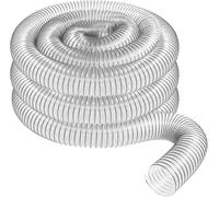 Manguera For Aspiradora De 50 Mm, Extractor De Polvo, Fuelle For Carpintería, Tubería De PVC For Recolección De Polvo, Aspiradora De Construcción.(2m)