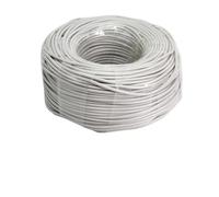 Manguera for riego de jardín, 2-50m, 4/7mm, 1/4 '', microtubo de irrigación, tubo de goteo de agua de PVC, manguera de Anti for sistema de riego(White,5m)