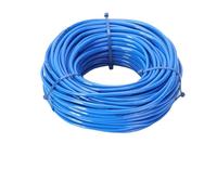Manguera for riego de jardín, 2-50m, 4/7mm, 1/4 '', microtubo de irrigación, tubo de goteo de agua de PVC, manguera de Anti for sistema de riego(Blue,50m)