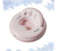 Manguera inflable para trineo - nieve resistente, deslizador de invierno engrosado, asiento de agarre ergonómico | paseo seguro y acolchado para niños, adolescentes, adultos, colinas, montañas, patio