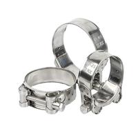 manguera jubilada, Abrazadera for tubo de escape de agua de acero inoxidable 304 de 17 a 252 mm(Inner diameter 74-79mm)