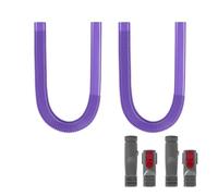 Manguera Limpiadora De Ventilación For Secadora, Compatible Con Dyson, V7 V8 V10 V11 V12 V15, Herramienta Flexible For Grietas, Kit Eliminador De Pelusas(Purple hose set B)