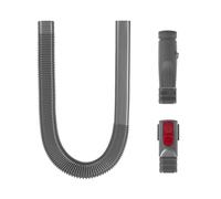 Manguera Limpiadora De Ventilación For Secadora, Compatible Con Dyson, V7 V8 V10 V11 V12 V15, Herramienta Flexible For Grietas, Kit Eliminador De Pelusas(Grey hose set A)