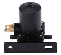 manguera limpiaparabrisas Bomba lavaparabrisas universal de 12 V para coche, furgoneta, autobús y camión. Bomba lavaparabrisas de 2 pines AWP01 de plástico.