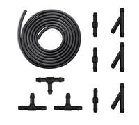 Manguera limpiaparabrisas para Ford Puma ST-Line X 2020 2021 2022 | Manguera limpiaparabrisas coche,conectores manguito silicona tubo,reparacion pulverizacion agua bomba,kit flexible alta presi