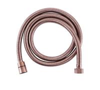 Manguera Manguera De Ducha De Acero Inoxidable 304, Accesorios De Repuesto For Rociador De Bidé, Manguera De Mano/tubo De Repuesto, Nunca Se Oxida Manguera de jardín(Brushed Rose Gold,120cm)