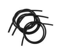 Manguera Manguera de silicona negra de grado alimenticio, 1 m, 29 tamaños, de 2 mm a 25 mm, for agua y gas Manguera de jardín(1M_OD 11XID 7MM)