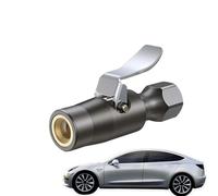 Manguera Manómetro Presión Neumáticos Coche - Accesorios Inyector Combustible Y Manómetro Presión Aire Con Cabeza Cobre Tipo Hebilla | Boquilla Inflador Antifugas Resistente Para Camiones, SUV Y Autoc