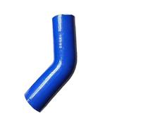 Manguera Modificación de coche de 45 grados con tubería de silicona de alta resistencia, presurización del intercooler de admisión de agua. Manguera de jardín(Blue,150MM_ID55MM)
