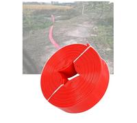 Manguera para bomba de agua, Manguera LayFlat 1 Pulgada for Riego Agrícola Drenaje De Piscinas Multicolor 20-50 Metros(Red,20 meters)