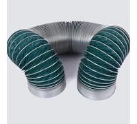 Manguera para conductos, Manguera de ventilación Flexible de Repuesto de 35,5 cm de diámetro, conducto HVAC Recortable de 3 Metros para cocinas, baños, talleres e invernaderos - Tubería de v