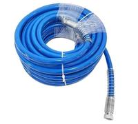 Manguera para Pulverizador de Pintura sin Aire Manguera de pulverización pintura a prueba explosiones for máquina fibra nailon alta presión sin aire 3/8" y 5800 PSI(Yellow-10M)