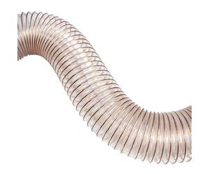 Manguera para recogida de polvo, Clear PU Polyurethane Duct Hose Multiple Sizes For Vacuum And Collection(Dia-20mm (4/5 Inch))