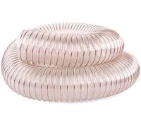 Manguera para recogida de polvo, PU Polyurethane Hose With Copper Wire 1 meter 20mm-600mm 0.63mm Wall(20mm)