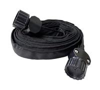 Manguera plana de remojo - Manguera de jardín de goteo, tubo de goteo plano a prueba de fugas, resistente a las torceduras, expandible, doble capa de 50 pies para riego de patio, invernadero, plantas
