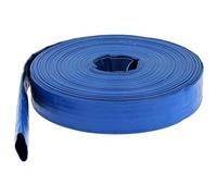 Manguera plana de suministro Ø 102 mm (4'') azul - Longitud 50 metros