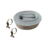 Manguera plana flexible de 10 m para Karcher para bomba sumergible serie K, drenaje de inundación, transporte de agua, tubo reforzado (juego de manguera de tela)