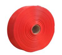Manguera plana for estanque de descarga de agua, manguera plana de descarga de agua for bombas, drenaje de riego, varios tamaños (30 m, rojo)(2.5-inch)