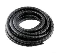 Manguera protectora de alambre en espiral de 25 metros con diámetro interior de 16 mm para agrupar cables seguros y alivio de tensión en aplicaciones electrónicas e industriales