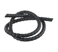 Manguera protectora de alambre enrollado en espiral, tubo de gestión de cables de polipropileno de 1 m para cable eléctrico, manguera hidráulica y manguera de la industria del plástico, manga flexible