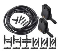 Manguera pulverización boquilla limpiaparabrisas Universal para Benz para Vito W638 para Sprinter para Smart para Fortwo para VW para Crafter Inyector limpiaparabrisas(With Regulator)