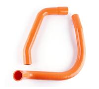 Manguera radiador Coche Compatible Con Chevy Para Camaro 1967 1968 1969 Manguera Del Radiador Del Coche Manguera De Refrigeración Del Motor Piezas De Automóvil(Naranja)