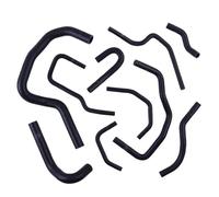 manguera radiador coche Compatible Con CR-V MK1 B20 2.0L 1997 1998 1999 2000 2001 Kit De Mangueras De Refrigerante Del Radiador Tubo Rebose Para Disipación De Calor.(Black)