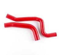 Manguera radiador Coche Mangueras Para Radiador Coche Compatible Con Chevy Para Camaro Para Firebird 1967-1969 Kit Mangueras Alto Rendimiento Para Refrigerante Radiador(Rojo)