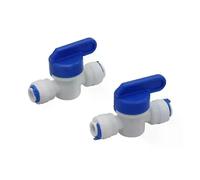 Manguera recta de ósmosis inversa de 1/4 de diámetro exterior, conexión rápida, accesorios de control