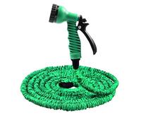 Manguera Riego Flexible Anti-enredos, Manguera de jardín 50 pies/100 pies, flexible y expandible, con pistola rociadora for riego autos lavado(100Ft30M)