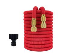 Manguera Riego Flexible Anti-enredos, Manguera de jardín extensible 3X con conector universal | Ligera y antienredos | for limpieza riego(1/2''_150FT)