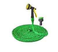 Manguera Riego Flexible Anti-enredos, Manguera extensible de alta presión for lavado autos, limpieza, pistola agua, riego jardín, tuberías(05,1.6CM_100FT)