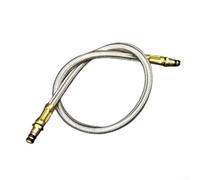 Manguera Trenzada Cobre 50cm Gas Butano Outdoor | para acero inoxidable, cobre , 35cm largo ideal, seguridad térmica, estufas cassette(35cm)