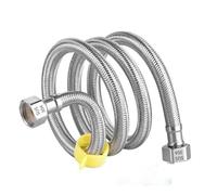 Manguera trenzada de acero inoxidable 304 for calentador de agua, conexión for grifo de inodoro, entrada a prueba de explosiones de alta presión for uso doméstico.(300cm)
