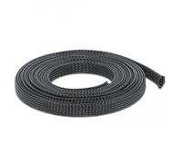 Manguera trenzada Delock, extensible 5 m x 12 mm negra