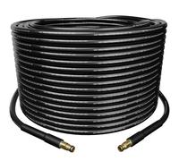 Manguera universal de alta presión de 15 m, manguera de alta presión de 60 °C, manguera de limpieza de tuberías para Kärcher K2 K3 K4 K5 K6 K7 HD HDS, manguera de repuesto de alta presión