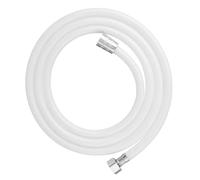 Manguera universal de PVC flexible de 1,5 m, tubo de agua antitorceduras para grifo de baño, accesorios de ducha blancos extensibles para una fácil instalación