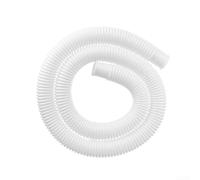 Mangueras de bomba de piscina, paquete de 2 mangueras de repuesto con 4 abrazaderas de acero inoxidable para Intex, para coleman, para bombas de piscina sobre el suelo de olas de verano (32 mm, blanco