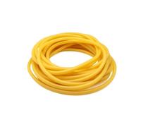 Mangueras de goma de látex, banda elástica amarilla IDxOD de 1,6~18mm, tubo médico quirúrgico de alta resistencia, tirachinas(5 Meters,ID 4mm x OD 8mm)