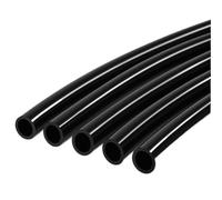 Mangueras de goma, Manguera de alta temperatura del agua la categoría alimenticia negro identificación 0.5-14m m los 2-5m tubo silicón(5M-10X16MM)