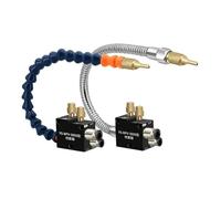 Mangueras de sistema de refrigerante de niebla CNC, torno de refrigeración, herramienta de taladro de fresado, unidad de pulverización de lubricación, boquilla de máquina de grabado, 1 Uds.(No magnet)