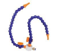 Mangueras flexibles para refrigerante, Manguera de refrigerante con base magnética ajustable, boquilla plana/redonda de 11,8-19,7 pulgadas, tubo simple/doble(Double tube,15.7 in Round Nozzle)
