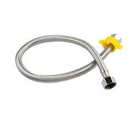 Mangueras flexibles trenzadas de acero inoxidable, manguera 304 1/2 y 3/4 pulgada, tubería agua fría caliente, conexión grifo inodoro, jardín(3i4 Inch 60cm)