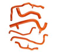 Mangueras radiador coche Compatible Con Clio Para Phase 2 172 182 RS 2.0 F4R 1999 2000 2001 2002 2003 2004 2005 2006 Manguera De Refrigerante Del Radiador Motor(Orange)