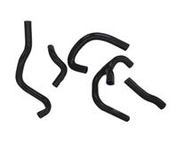 Mangueras radiador coche Compatible Con Suzuki Para RGV RS 250 1989 1990 1991 1992 Kit De Mangueras De Radiador Y Tubo De Rebose Para Disipación De Calor(Black)