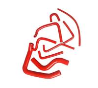 Mangueras radiador Compatible Con Mitsubishi Para Pajero II Para Montero SFX V20 NH NJ NK NL SUV 3.0L V6 6G72 4WD V23W/V43W/V23C 1991-1996 Manguera Calentador Radiador(Red)